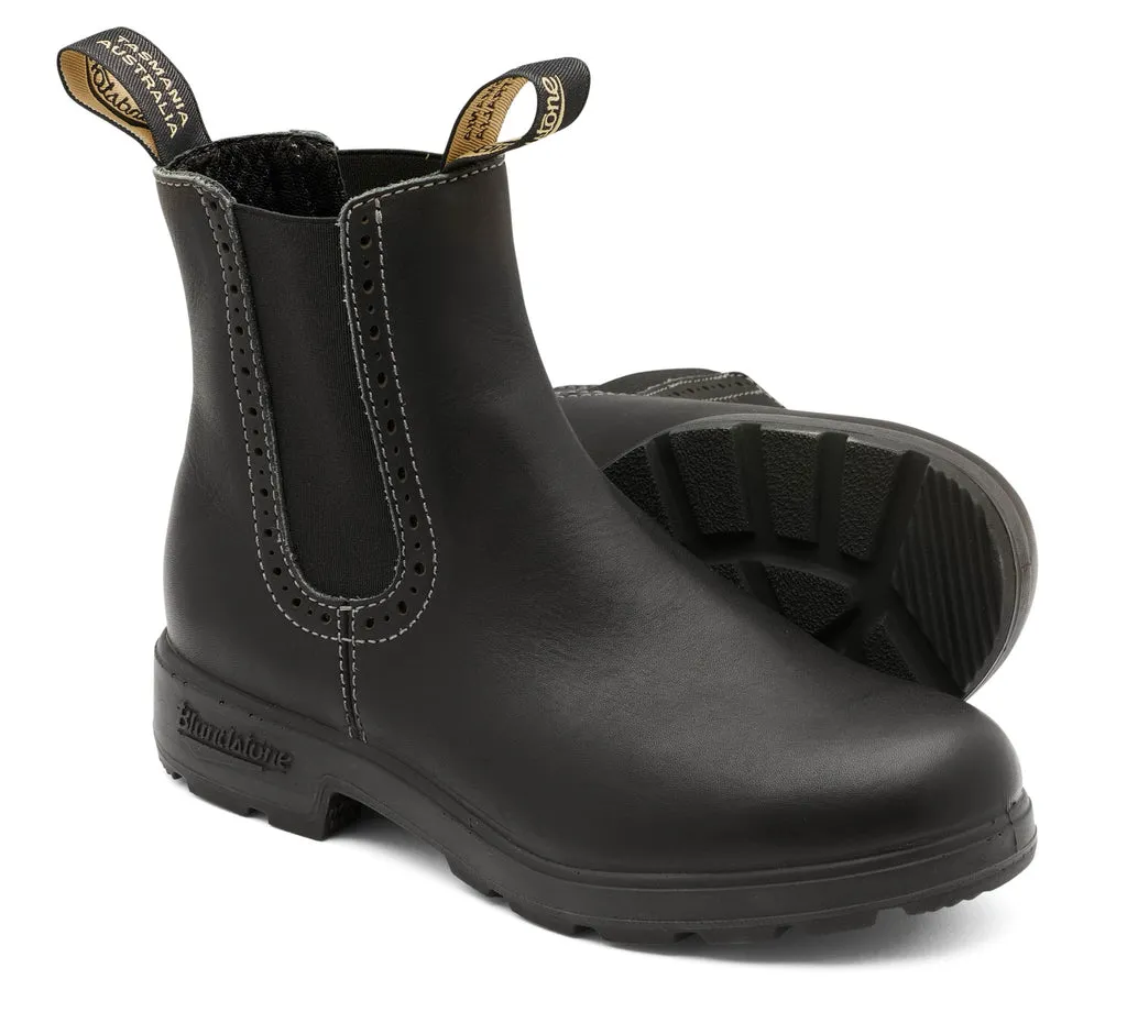 1448 Original Hi-Top Women - Black Leather||1448 Botte montante originale pour femmes - Cuir noir