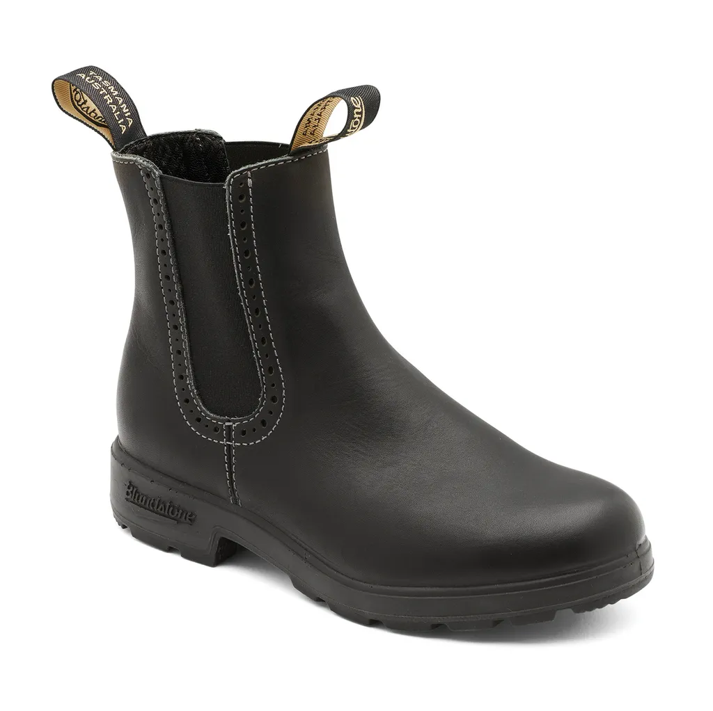 1448 Original Hi-Top Women - Black Leather||1448 Botte montante originale pour femmes - Cuir noir