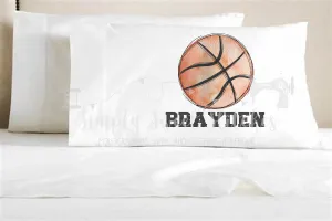 1455 - BASKETBALL - PILLOWCASE