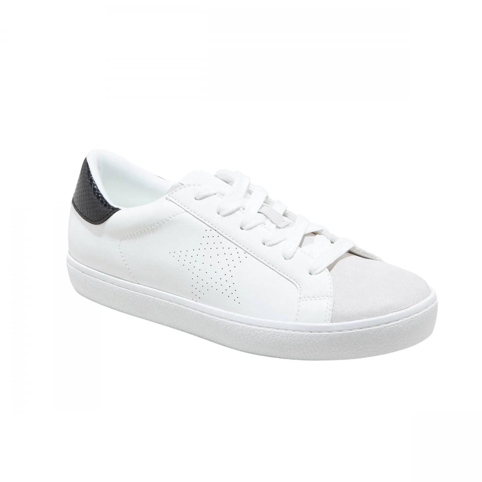 A New Day Womens Candace Lace-Up Sneakers 87930844 White 6.5M