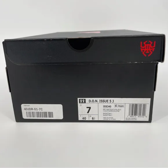Adidas D.O.N. Issue 5 J IE8340 Basketball Sneaker - Kids NBA New Size 6.5 and 7