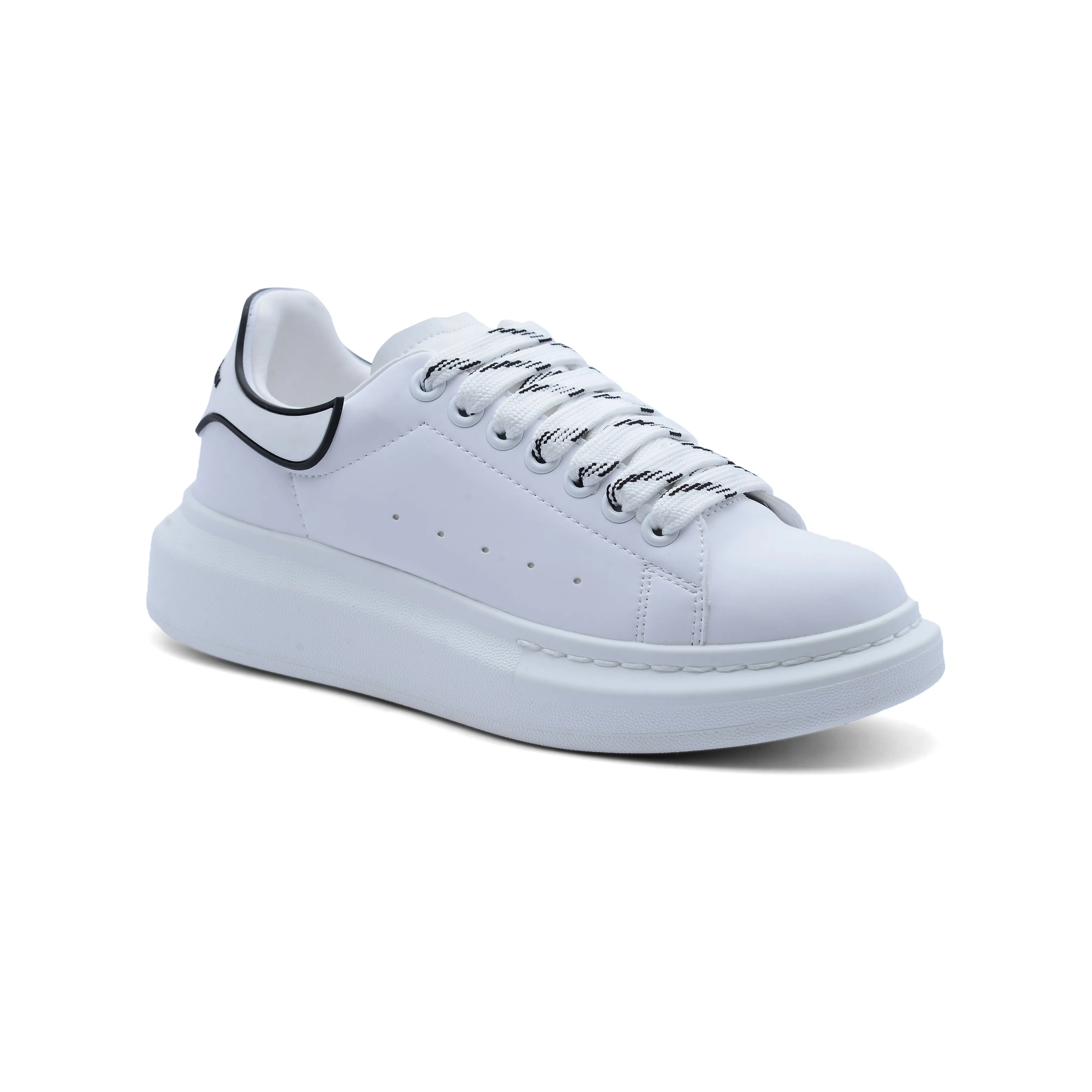 Alexander McQueen Sneakers Man 37681 White&Black