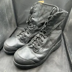 Army Black Leather High Top Magnum Combat Boots - Size EU 42 - UK 8L