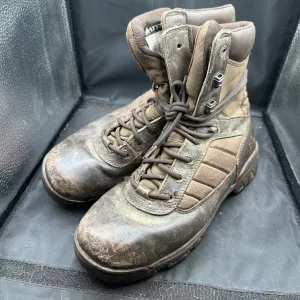 Army Brown Leather BATES Combat Boots - Size EU 41 - UK 7M