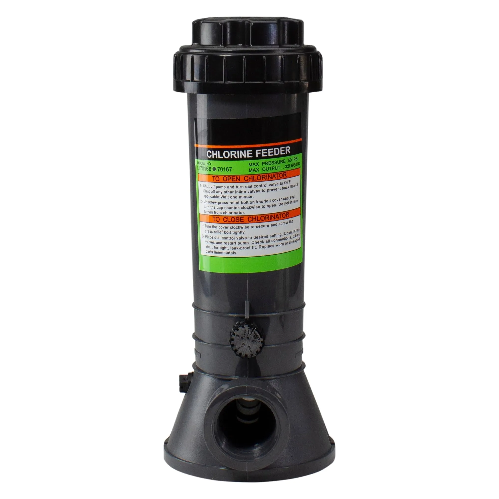Automatic in-line Feeder 9lb Capacity Black