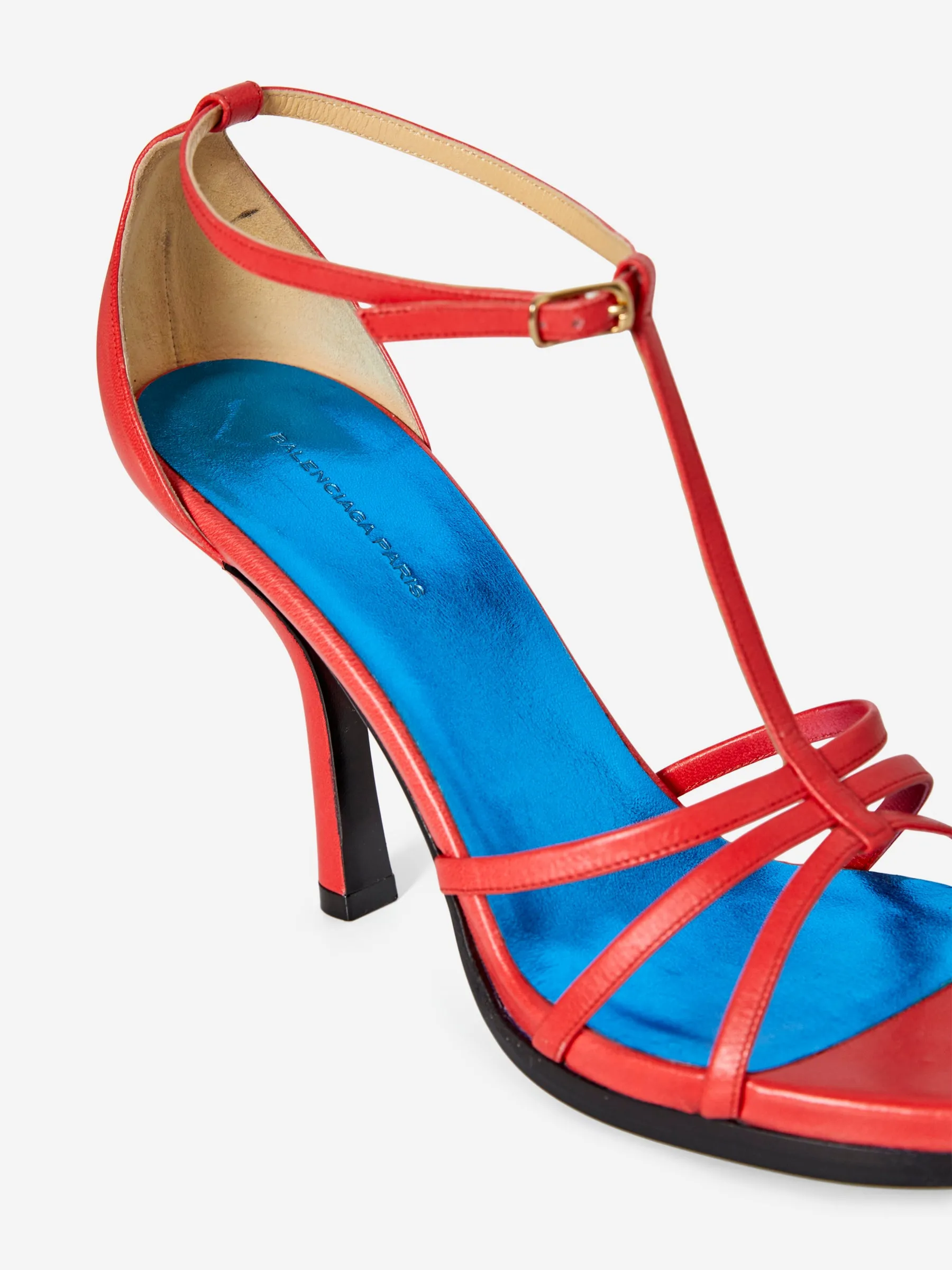 BALENCIAGA CLASSIC LEATHER SANDALS