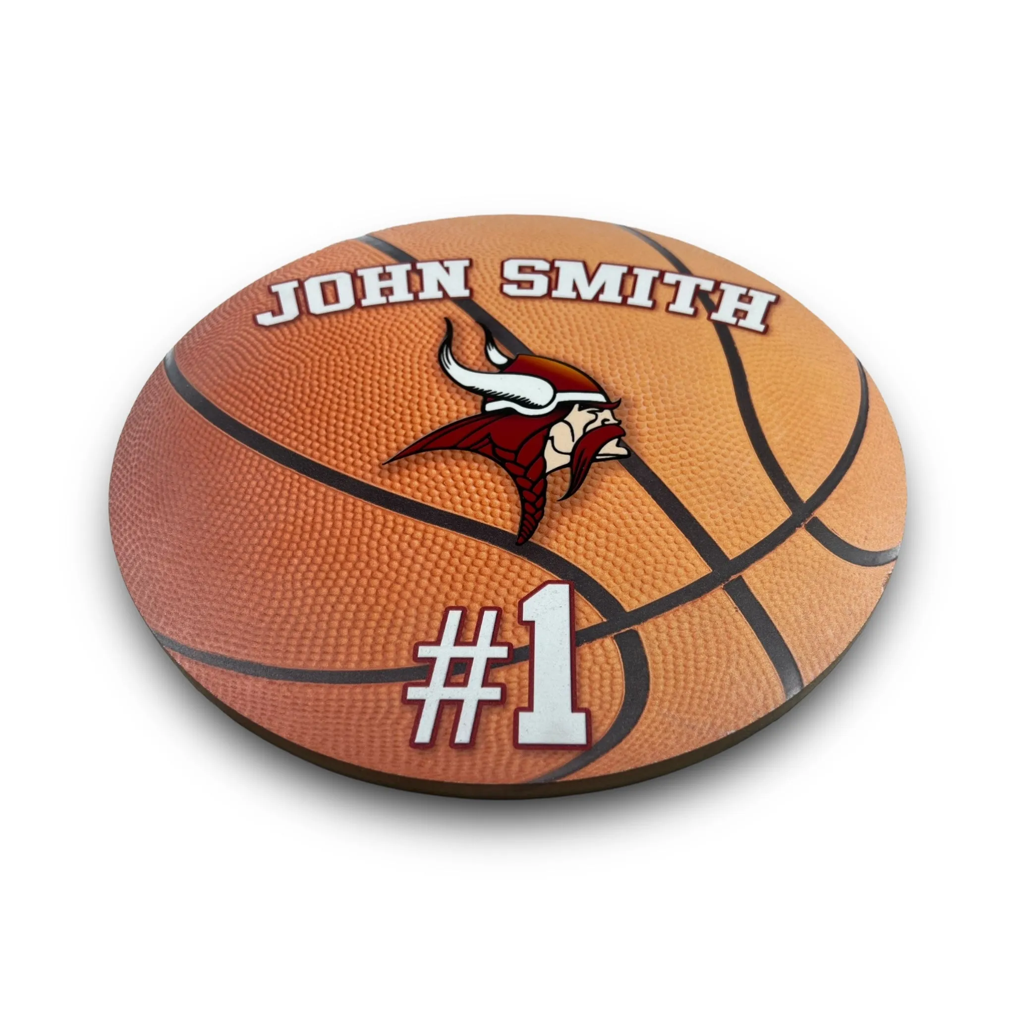 Basketball Custom Name & Logo Printed Awards