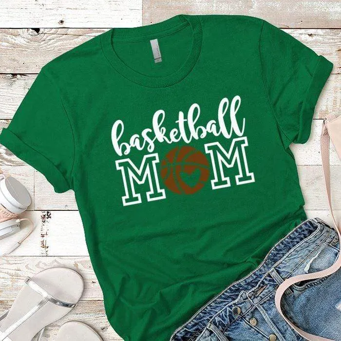 Basketball Mom Premium Tees