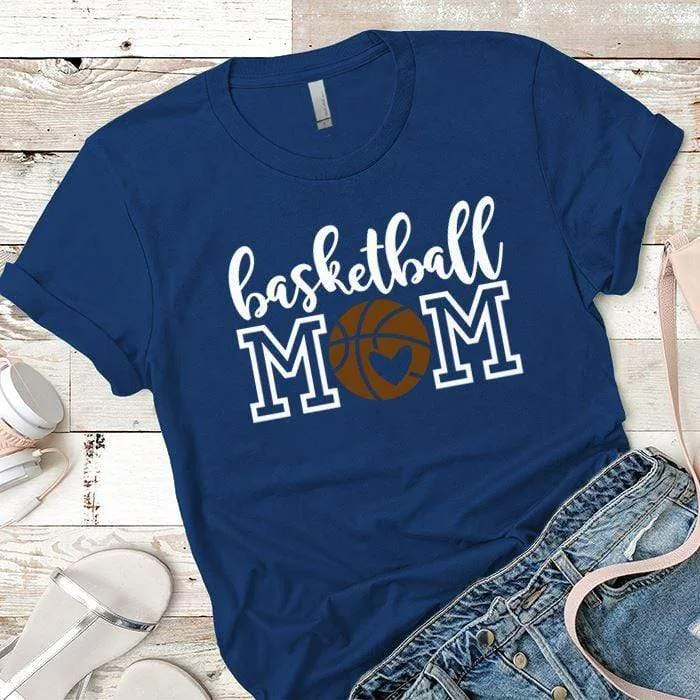 Basketball Mom Premium Tees