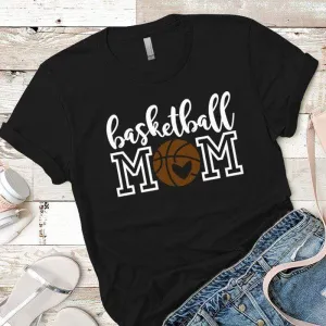 Basketball Mom Premium Tees