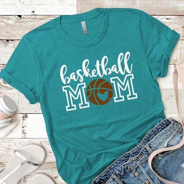 Basketball Mom Premium Tees