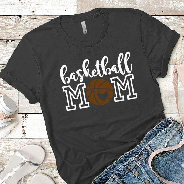 Basketball Mom Premium Tees