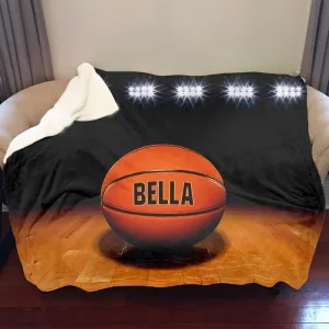 Basketball Personalized Blankets