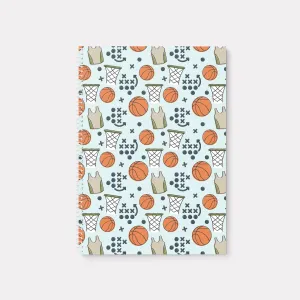 Basketball Personalized Spiral Notebook - 2 sizes