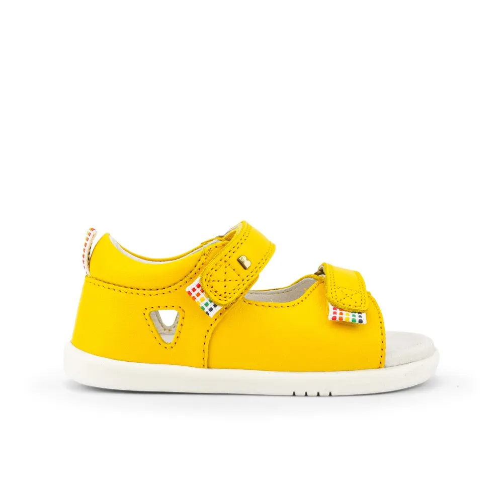 Bobux I Walk Rise Yellow Sandals