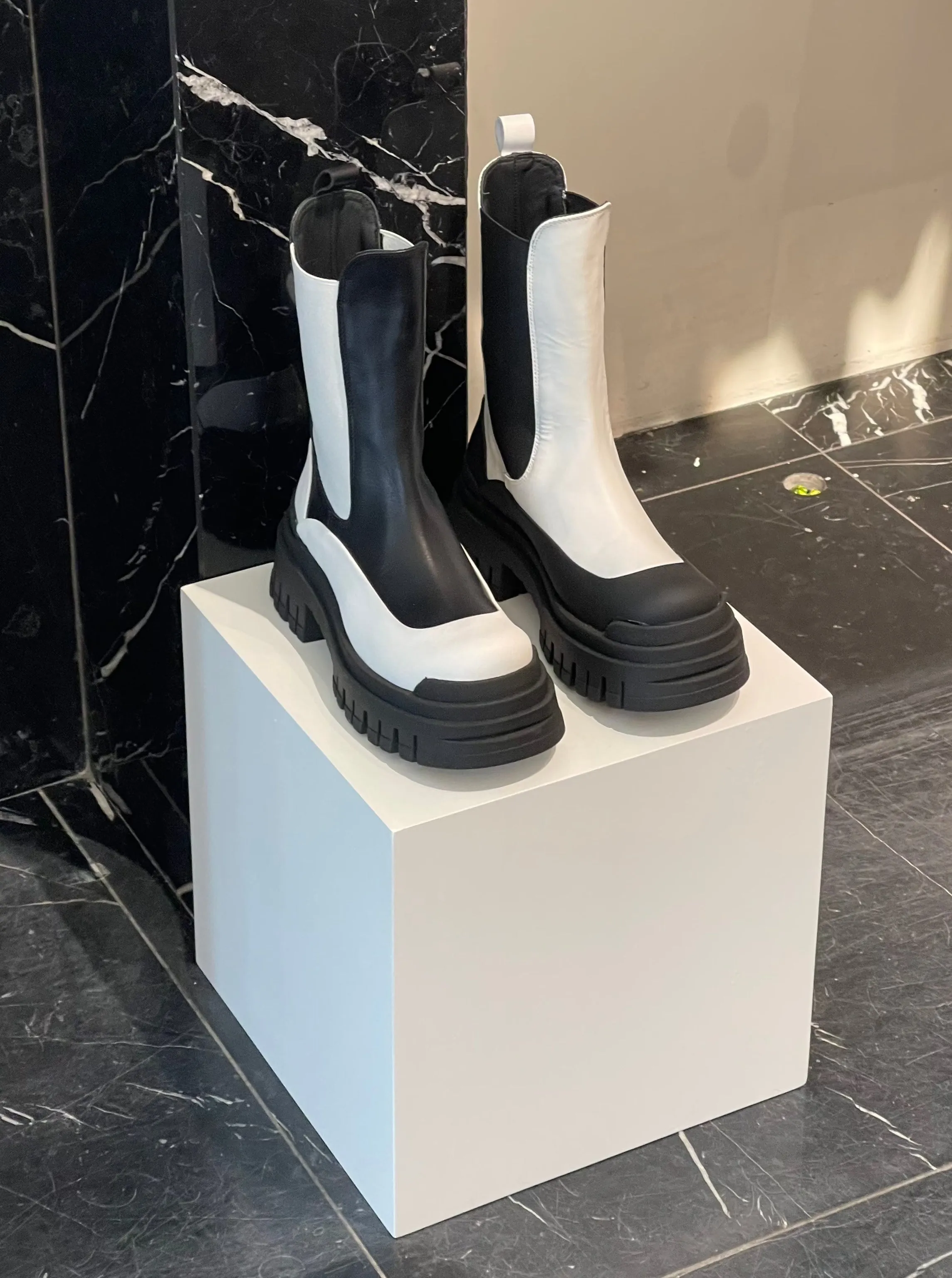 Boots Chelsea Yin & Yang en Cuir