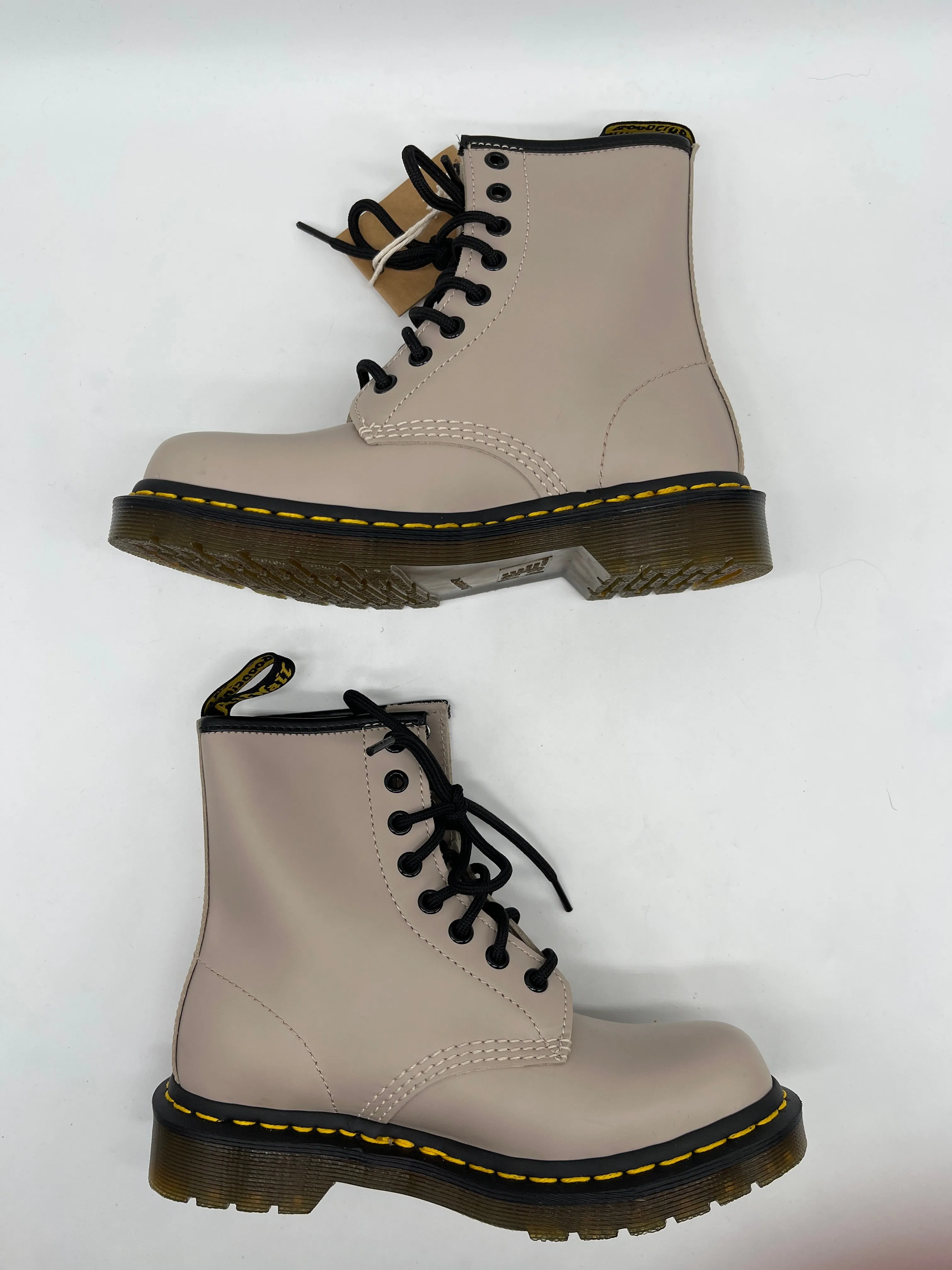 Boots Combat By Dr Martens In Tan, Size: 5