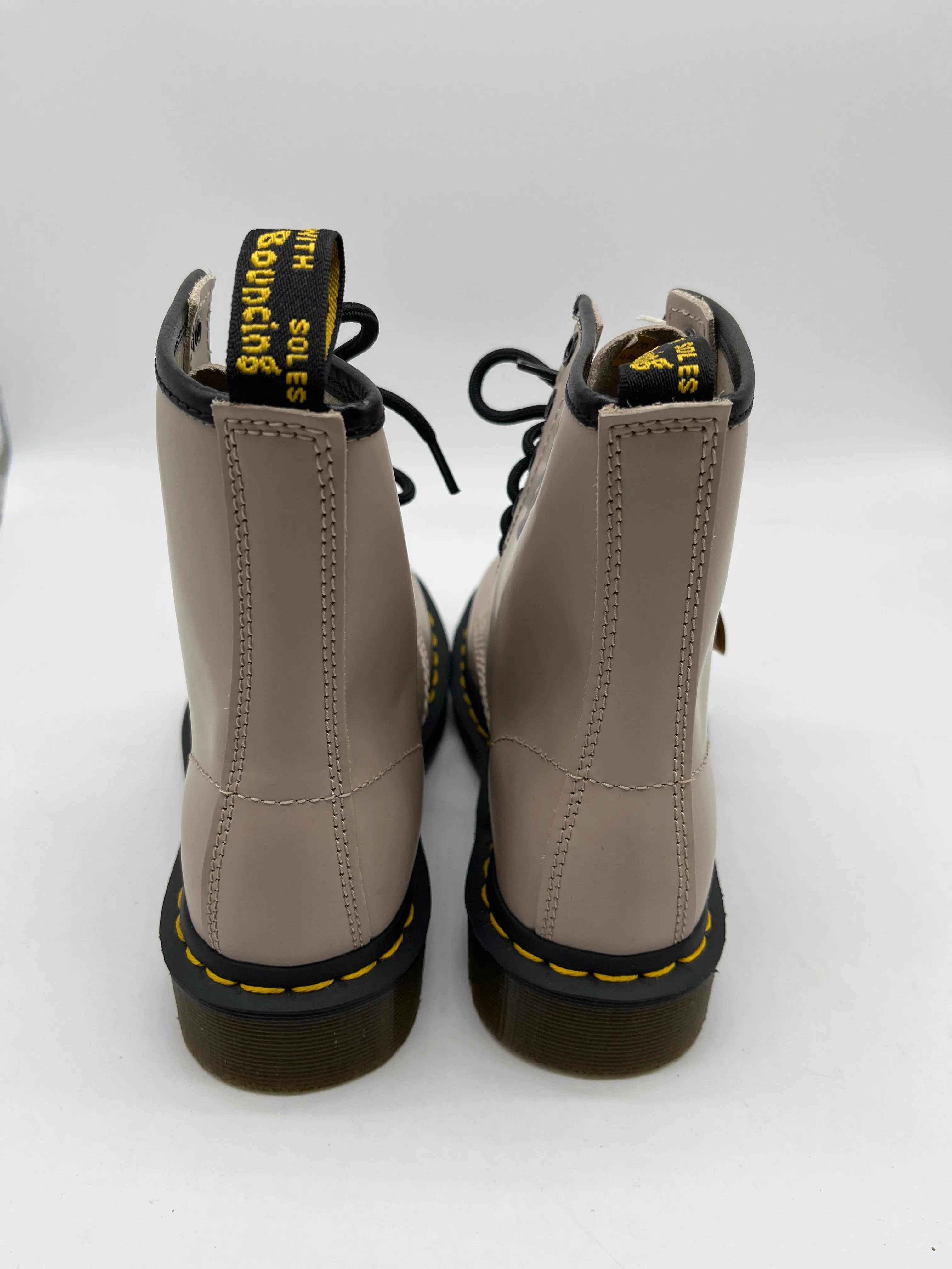 Boots Combat By Dr Martens In Tan, Size: 5