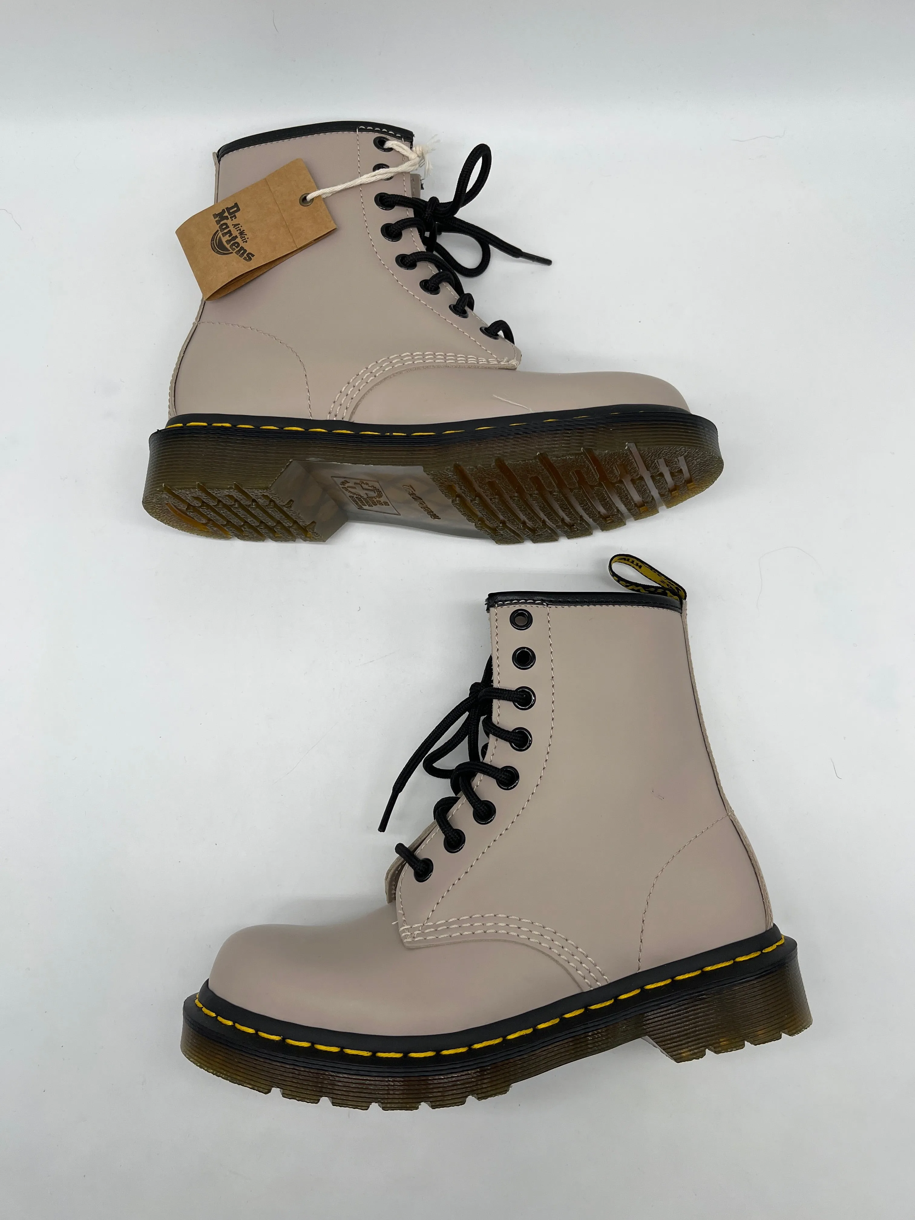 Boots Combat By Dr Martens In Tan, Size: 5