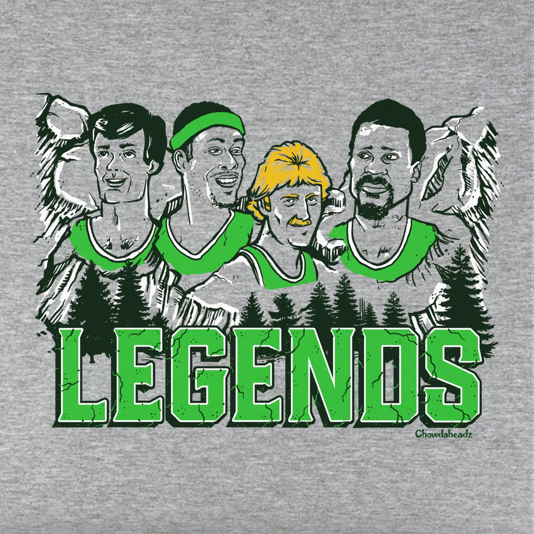 Boston Basketball Legends Youth T-Shirt