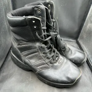 British Army Black Leather Army High Leg Combat Boots MAGNUM - Size UK 8