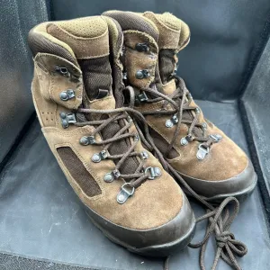 British Army Brown Leather Iturri High Top Combat Boots - Size EU 45 - UK 10M