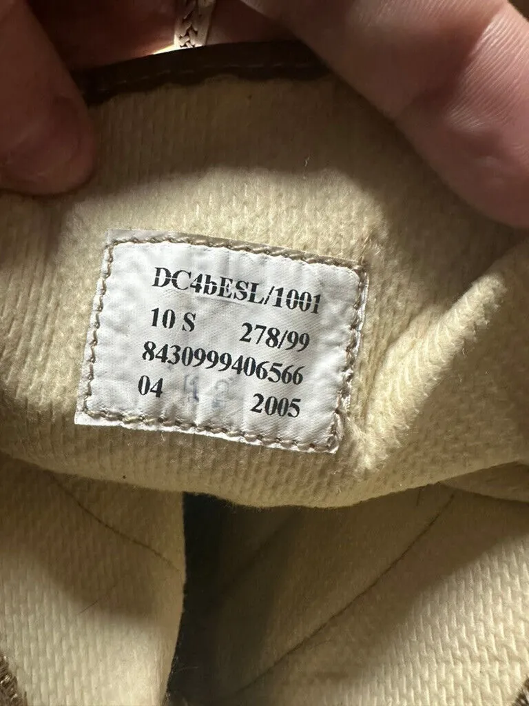 British Army Cordora Lightweight Combat Patrol Boots Desert Tan- 10S- NEW IN BOX