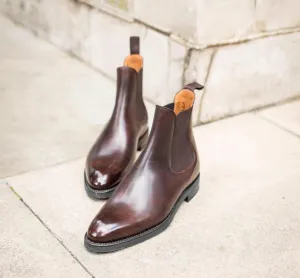 Brown Leather Fenland Slip On Chelsea Boots - Chelsea Boots