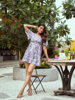 Caffe Italiana Printed Dress