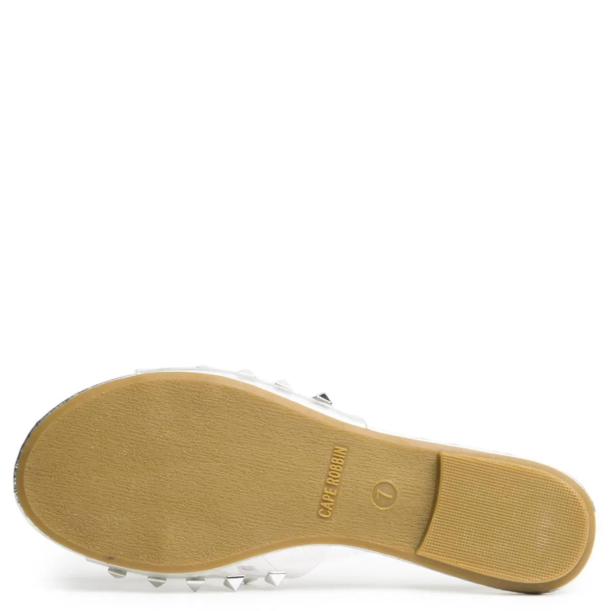 Cape Robbin Sadie-1 Silver Slides Silver