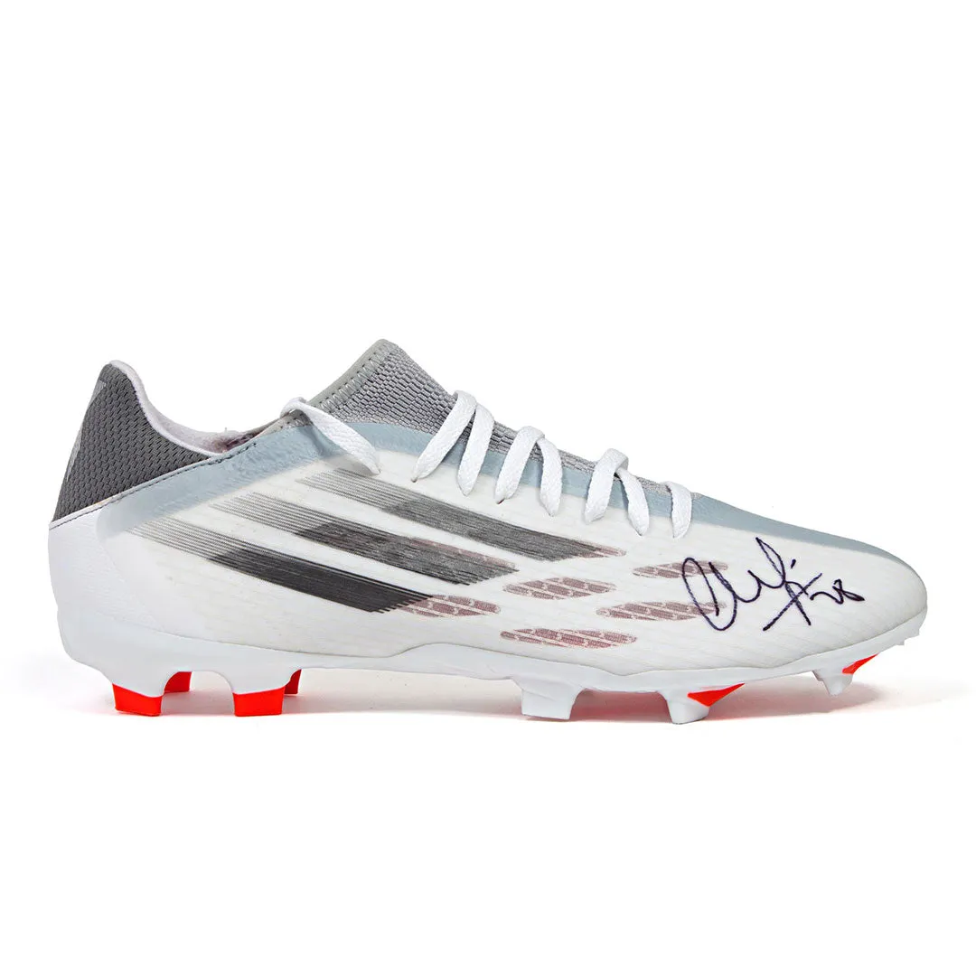 Cesar Azpilicueta Authentically Signed White Boot