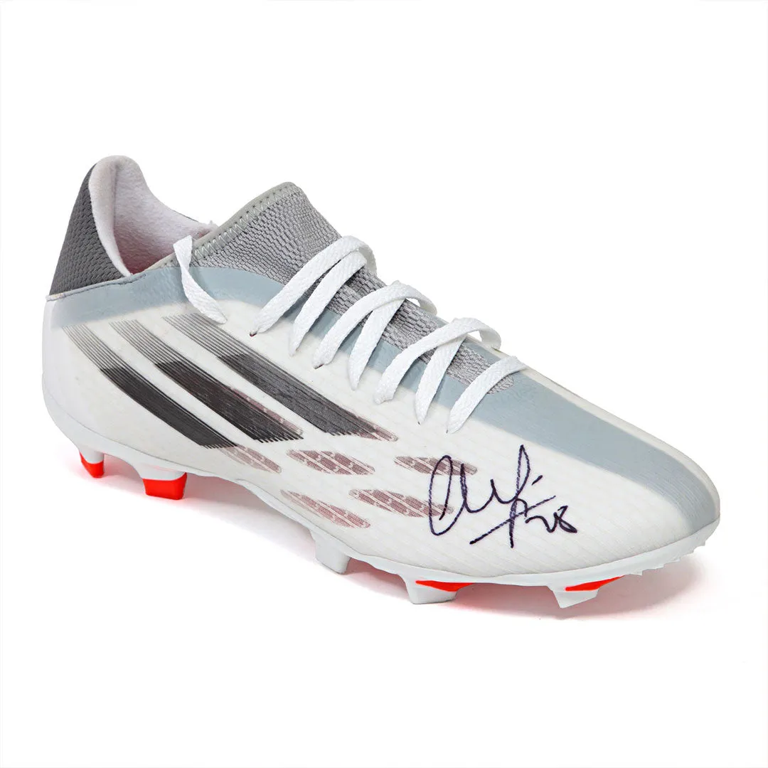 Cesar Azpilicueta Authentically Signed White Boot