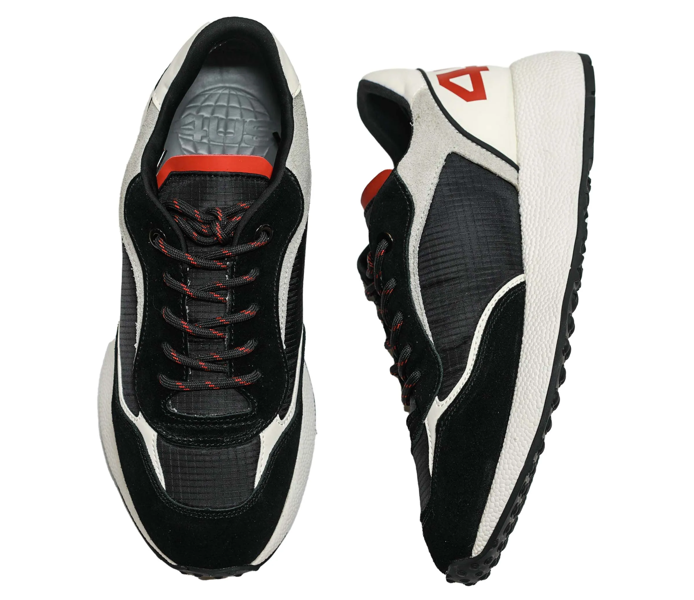 Cesare Paciotti 4US Men’s Black & Red Sneaker BB9020