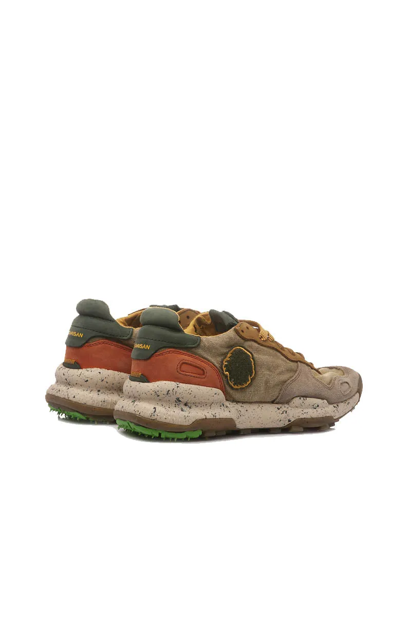Chacrona Linen Psychadelic Khaki