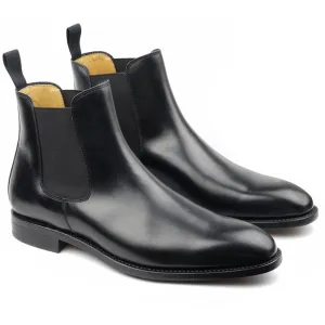 Chelsea Boots Cuir Noir Semelle Dainite