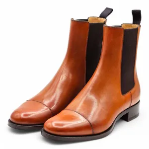 Christian Louboutin Antonio Chelsea Boots - Leather - Brown - EU 41 / US 8