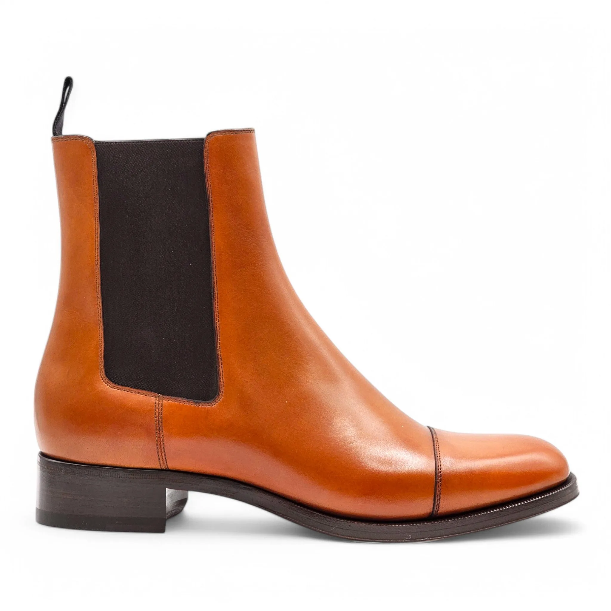 Christian Louboutin Antonio Chelsea Boots - Leather - Brown - EU 42 / US 9