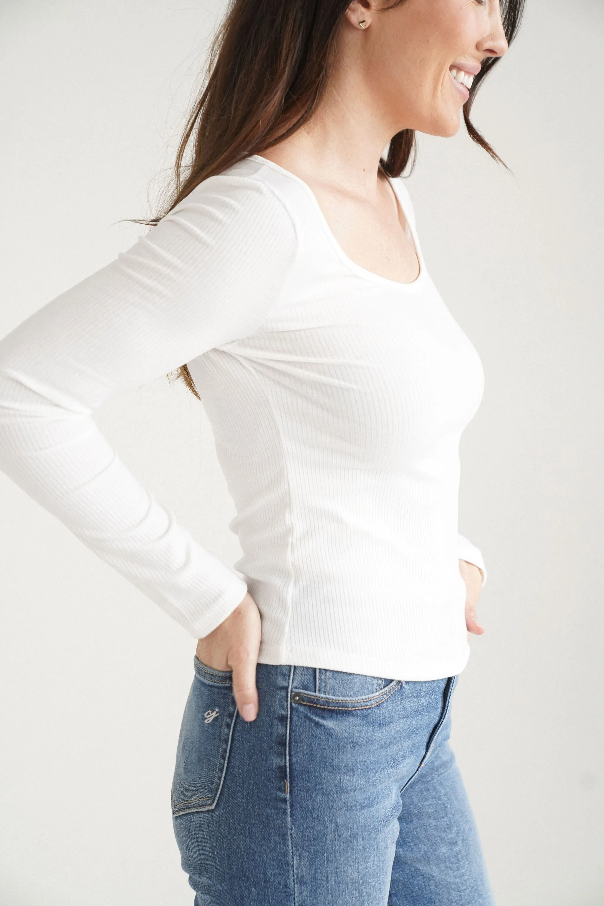 CJ's Favorite Ribbed Long Sleeve