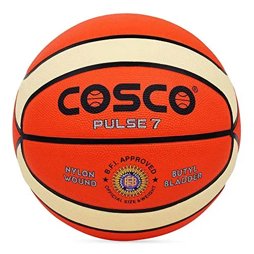 Cosco Rubber Pulse Basketball, Size 7