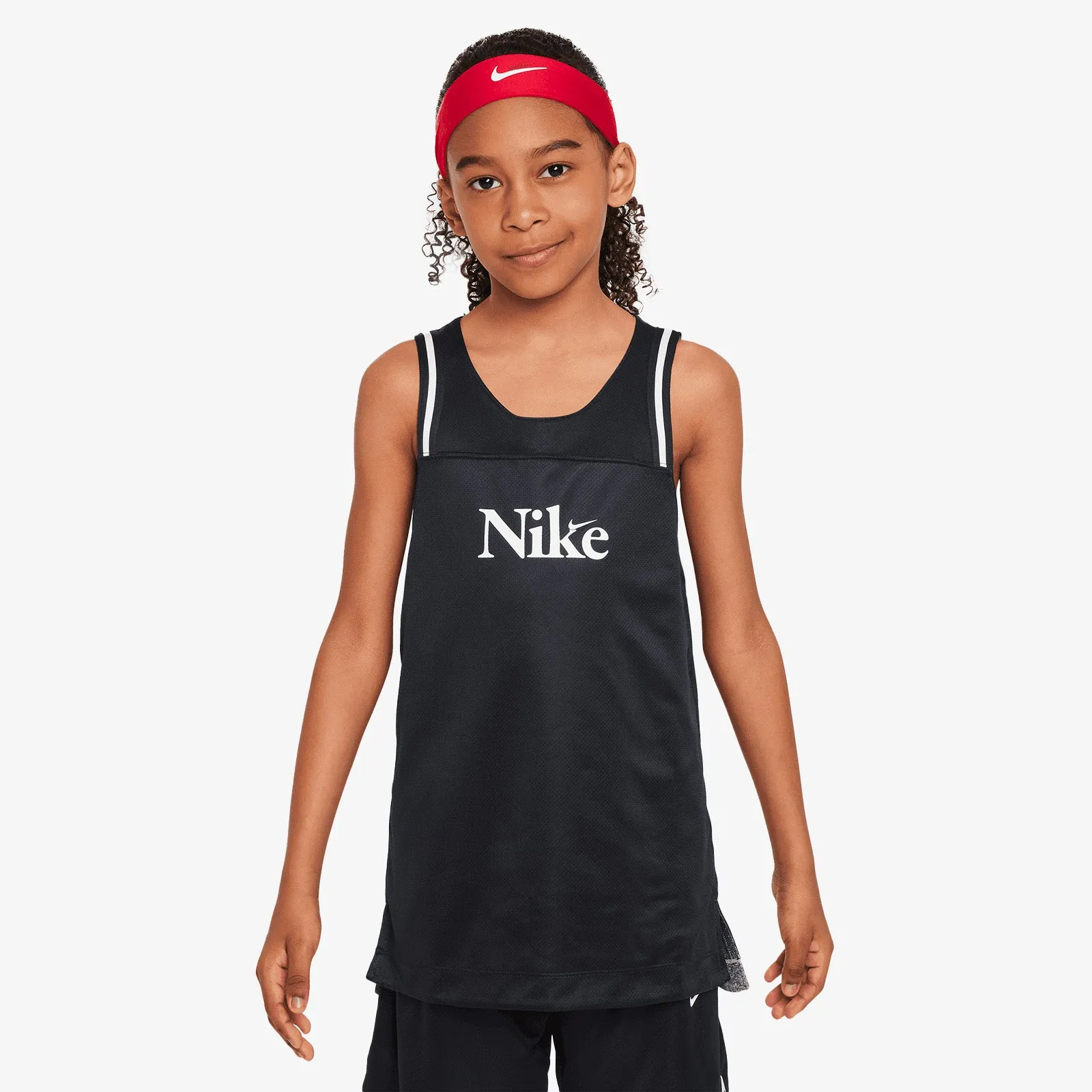 Culture of Basketball Reversible Youth Tank - Black