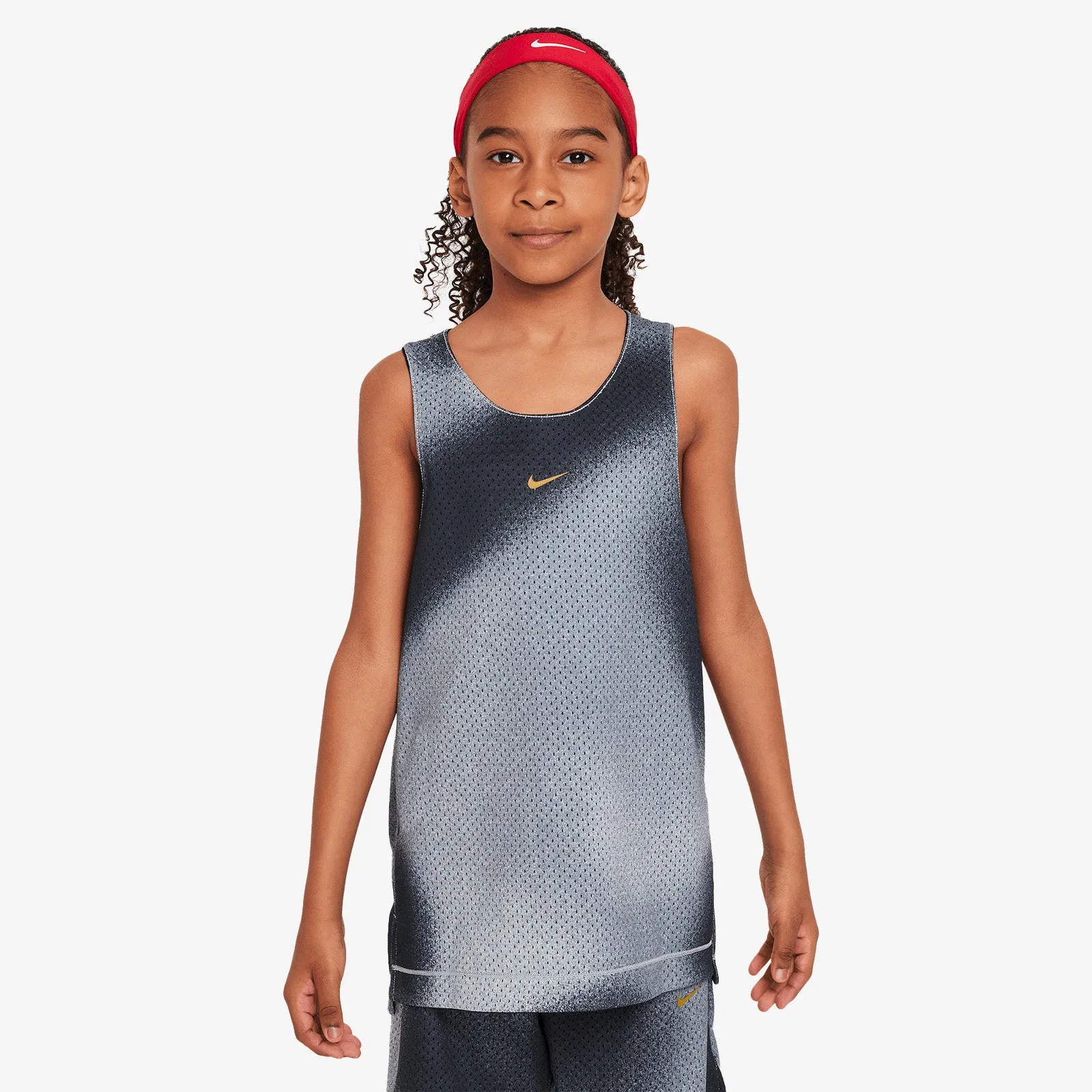 Culture of Basketball Reversible Youth Tank - Black