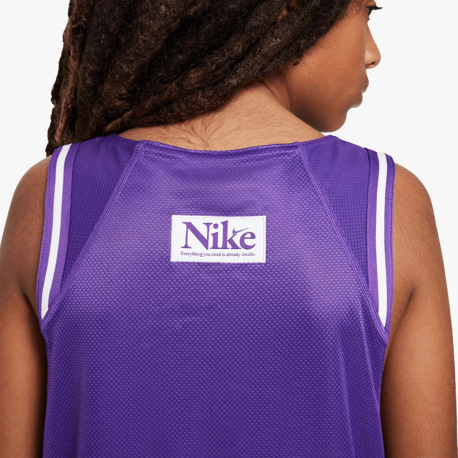 Culture of Basketball Reversible Youth Tank - Purple