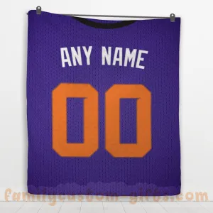 Custom Premium Quilt Blanket Phoenix Jersey Basketball Personalized Quilt Gifts for Her & Him