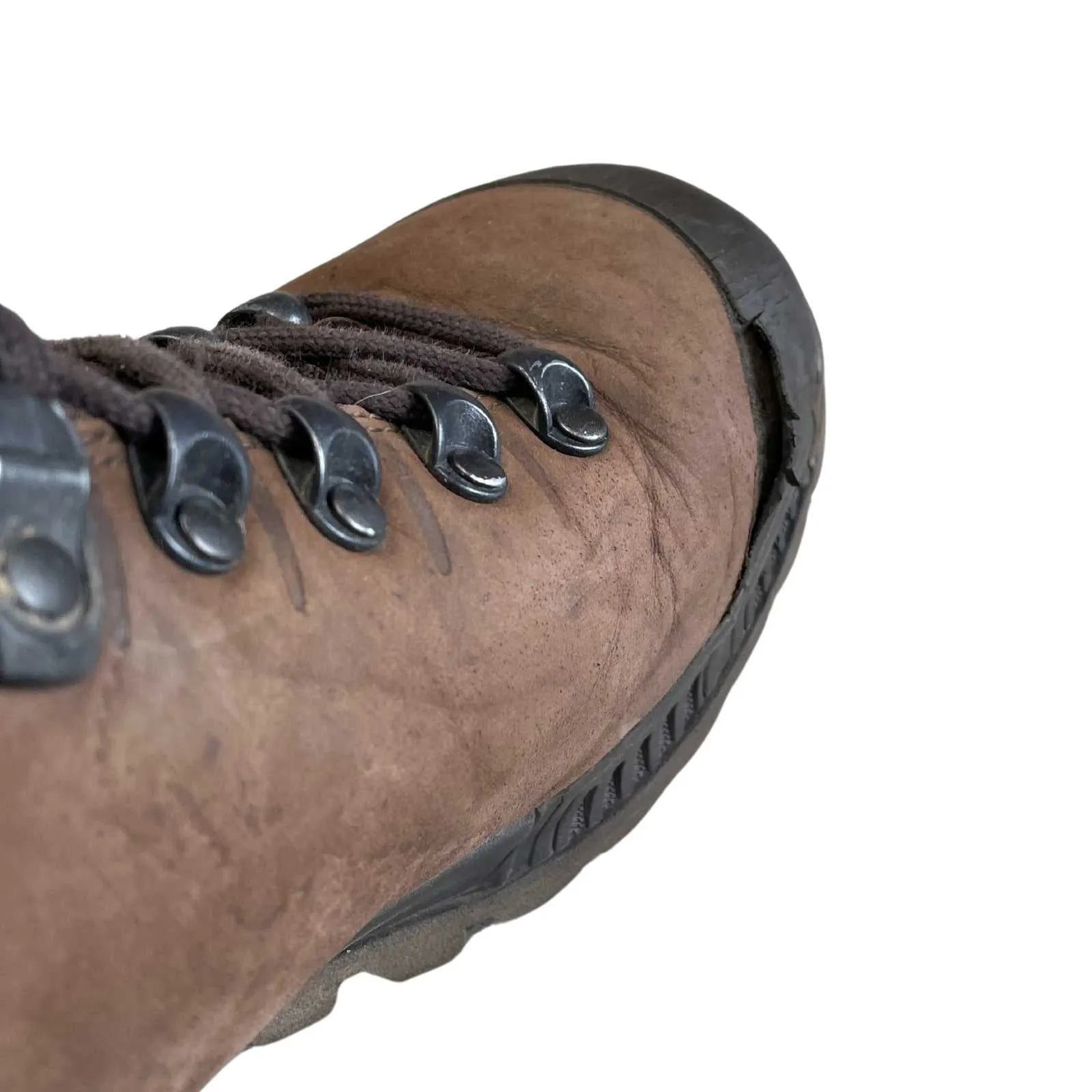 DISTRESSED Meindl Boots MD Rock GTX Brown Combat Boots