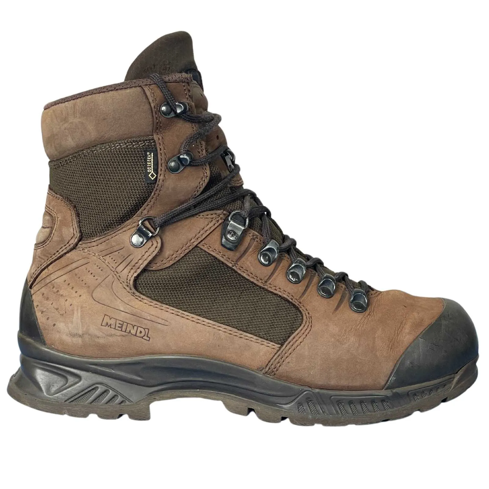 DISTRESSED Meindl Boots MD Rock GTX Brown Combat Boots