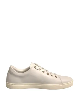Dolce&Gabbana Men White Sneakers Leather Embellished Casual Trainer Shoes EUR 41