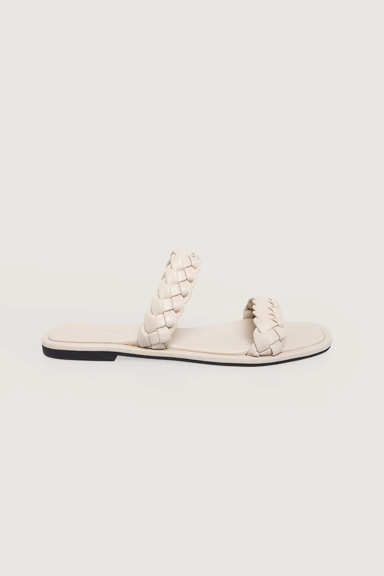 Double Strap Braided Sandals