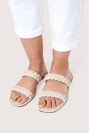 Double Strap Braided Sandals