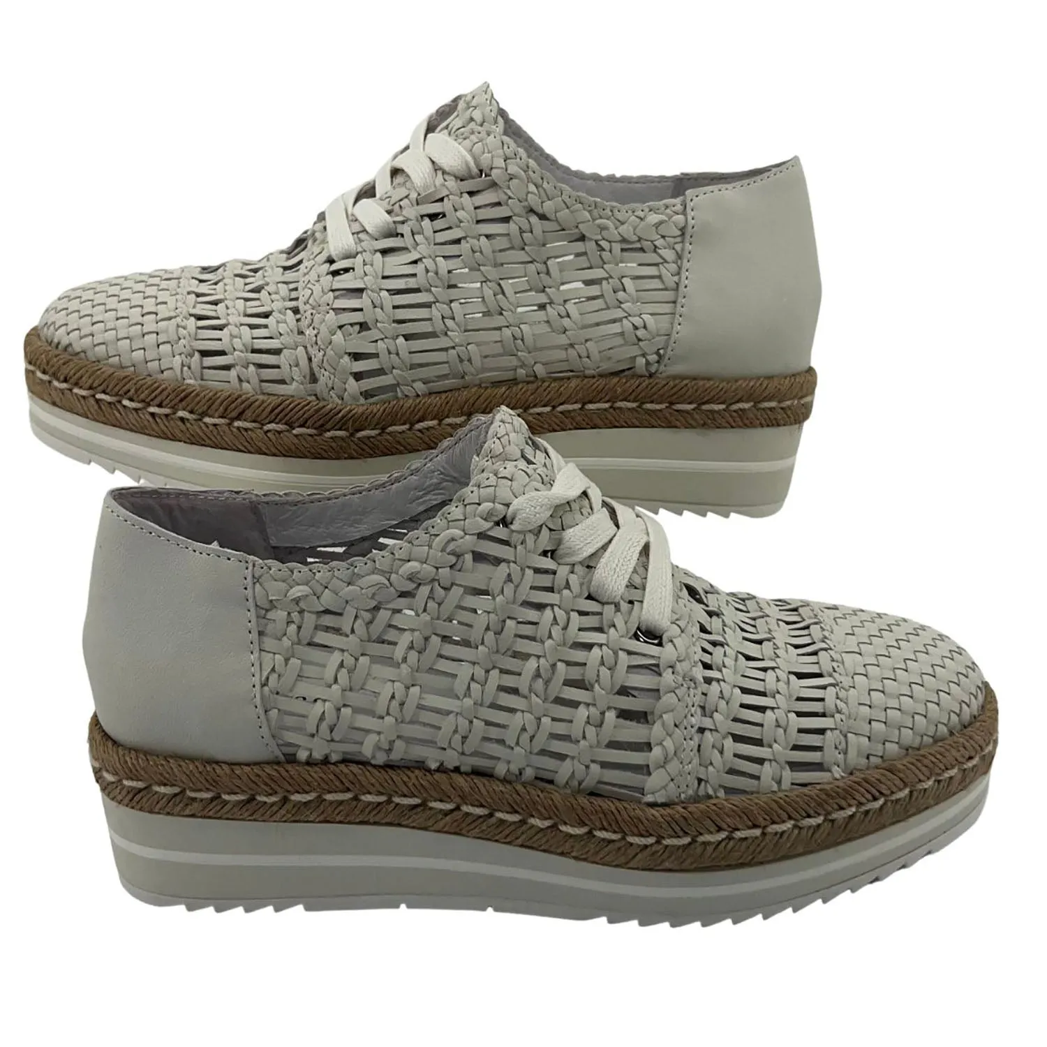 Edel Lace Ups - Off White - DJ38