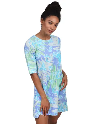 Ethel Swing Dress Sea Critters
